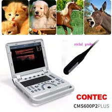 VET Veterinary portable ultrasound machine pseudo color doppler,rectal cow,horse