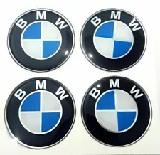 (Set of 4) For BMW Wheel Hub Center Caps ( 36136783536 ) 68mm