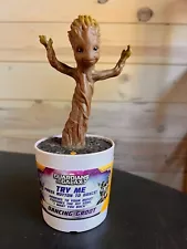 Guardians of The Galaxy Electronic Dancing Baby GROOT Potted Plant MARVEL VIDEO