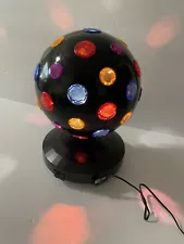 Disco Ball 8Inch Rotating Multicolor Lighting Decor