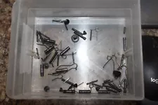 Oem Beretta Model 70 7.65 32 ACP small Parts lot (pins, springs, screws) #X158