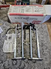 Genuine Wal Board Stilts Drywall Stilts 18-30" Painting And Drywall Used Once