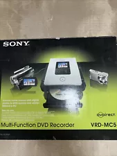 Sony DVDirect VRD-MC5 DVD Recorder (2.5 inch) - Black