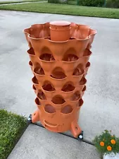 Garden Tower 2™ Bundle with Premium Caster Wheel Kit - Terracotta Color