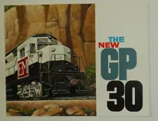 EMD Locomotive 1961 Sales Brochure - New GP30