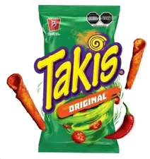 5X TAKIS ORIGINAL - BARCEL MEXICANAS (5 Paquetes de 56g c/u)