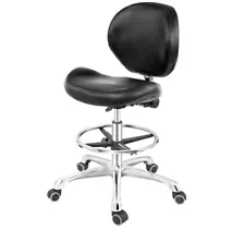 Drafting Chair Adjustable Tall Shop Stool for Computer, Studio, Workshop