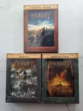 The Hobbit- All 3 Movies - DVD 5-Disc Set, Extended Edition - NEW & SEALED