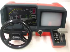 Vintage Tomy Turnin Turbo Dashboard Game Battery Operated Works Sold for Parts