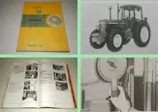 Original John Deere 3650 Tractor Operating Instructions 1988 Operating Instructions