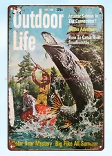 wall decor sale online 1968 fishing metal tin sign wallplaque