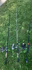 fishing combo rod and reel