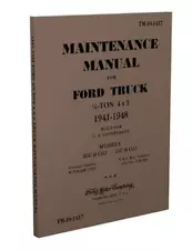 Ford Pickup Truck only Shop Manual 1941 1942 1943 1944 1945 1946 1947 Service