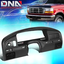 FOR 1994-1997 FORD F150 F250 F350 OE STYLE INSTRUMENT DASH CLUSTER PANEL BEZEL