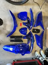 NEW Yamaha YZ250F 2024 YZ450F 2023 2024 OEM Blue Plastics kit + Airbox + Fork gu (For: 2014 Yamaha YZ450F)