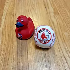 Boston Red Sox Rubber Duck from Fenway Park Toy Ball Good Stuff Lot