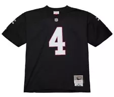 Brett Favre Atlanta Falcons 1991 Black Throwback Jersey - Men's