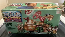 Food Fighters Combat Carton NIB vintage 1988 Mattel (FACTORY SEALED)