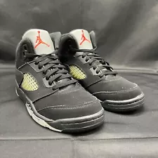 Nike Air Jordan 5 PS Metallic 2016 Size 3Y (Watch The Video) Black Reflective