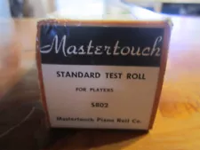 PIANOLA ROLL STANDARD TEST ROLL FOR PLAYERS S802 GREAT **** MUST SEE