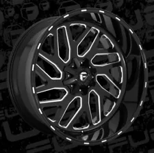 26 Inch Black Rim Wheel Chevy Silverado 1500 GMC Sierra 26x12" -44mm 6 Lug