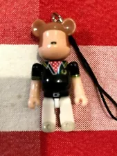 Bearbrick Keychain Mini Figure Lipton Fred Perry Not For Sale Japan F/s