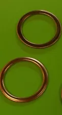 2X Exhaust gaskets Kawasaki EN450 EX500 EN500 brand new (For: Kawasaki 750 LTD)