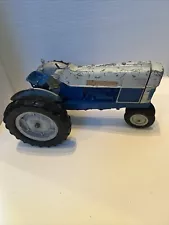 Vintage Blue Metal Hubley Ford Commander 6000 Tractor 1960s Parts/Repair