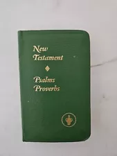 Gideon New Testament Pocket Bible - Psalms Proverbs Vintage