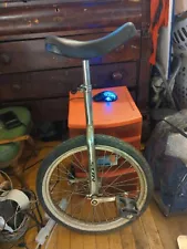 Sun Classic Unicycle Flat Top adjusable seat White Wall Tire