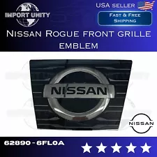 NEW OEM 2017-2020 NISSAN ROGUE FRONT GRILLE EMBLEM BADGE PANEL - LUXURY MODELS