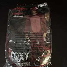 Five Nights At Freddy’s FNAF Foxy Halloween Costume Adult Medium Jumpsuit