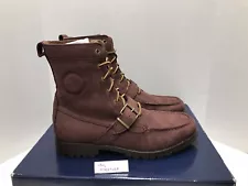 SALE! New Polo Ralph Lauren Ranger Boots Size 10.5 US Mens Port/Burgundy (2015)