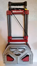 Milwaukee Hand Truck Folding Dolly 150 lb. Capacity Cart Fold-Up Portable Moving