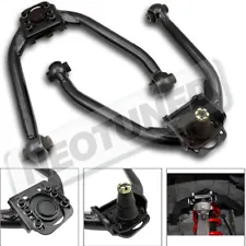 For G35 Coupe 03-07 / Sedan 03-06 Black Adjustable Front Upper Camber Arm Kit