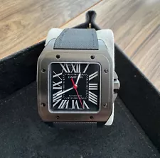 Cartier Santos 100 Carbon (ADLC) - WSSA0006