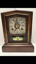 Antique E.N. Welch 30 hour Mantel Clock (as is sale) for the clock lovers