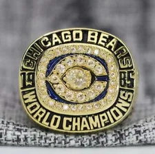 Chicago Bears Super Bowl Ring (1985) , Championship Ring For Men Fashion Jewelry