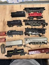 Lot Of American Flyer S Scale Locomotives 553 21160 NH Tenders Cars For Parts