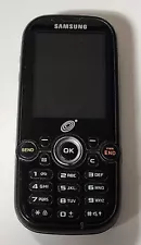 Samsung Black Cellular Slider Phone