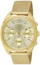 Tommy Hilfiger 1781488 Gold Dial Gold Tone Stainless Steel Women's Watch