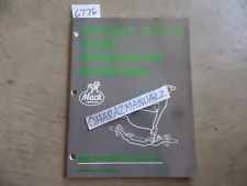 CR 9-1999 Mack Truck Frame, Axle & Steering System Service Manual OEM 12-101