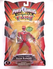 Bandai Power Rangers Jungle Fury Red Tiger Ranger Sound Fury 2005 Figure