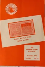 German Postal Specialist Nov '73 Ukrainian Camp Posts In Germany Explaining HOPs