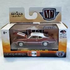 M2 Machines 1970 Oldsmobile Cutlass 442 W-30 Detroit Muscle 1:64 Scale For Sale