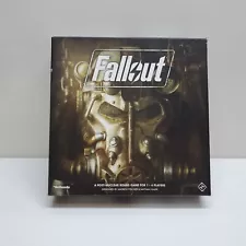 Fallout Board Game Post Nuclear Tabletop Fantasy Flight Games- For Parts ONLY