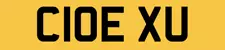 CHLOE XU NUMBER PLATE FOR SALE C10 EXU PRIVATE REGISTRATION CHERISHED CAR REG