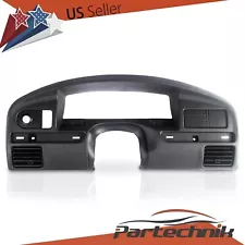 For 1994-1997 Ford F150 F250 F350 GAS Instrument Dash Cluster Bezel Cover