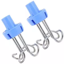 2PCS IV Pole Hooks 4 Hangers Vertical Infusion Stand Hook For Hospital