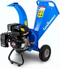 Wood Chipper Shredder: Heavy Duty 7HP, Compact Design, 3" Capacity